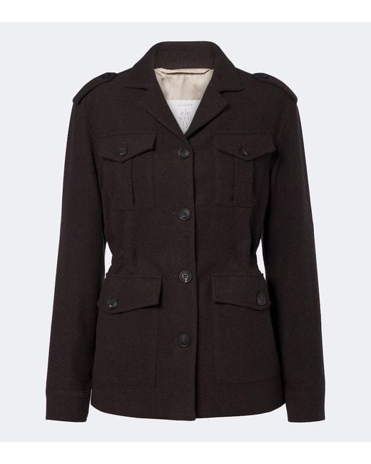 Eleventy Black Wool Jacket