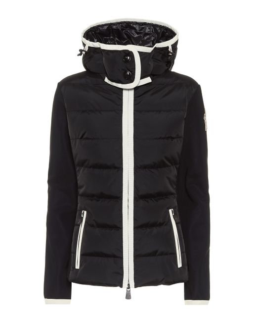 moncler black ski jacket