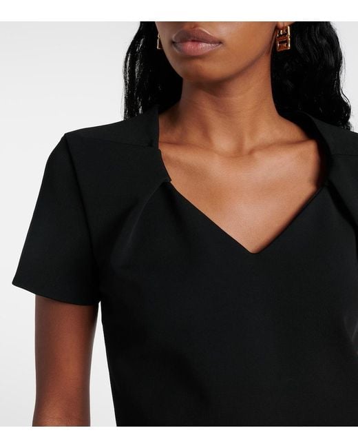Givenchy Black Embellished Minidress