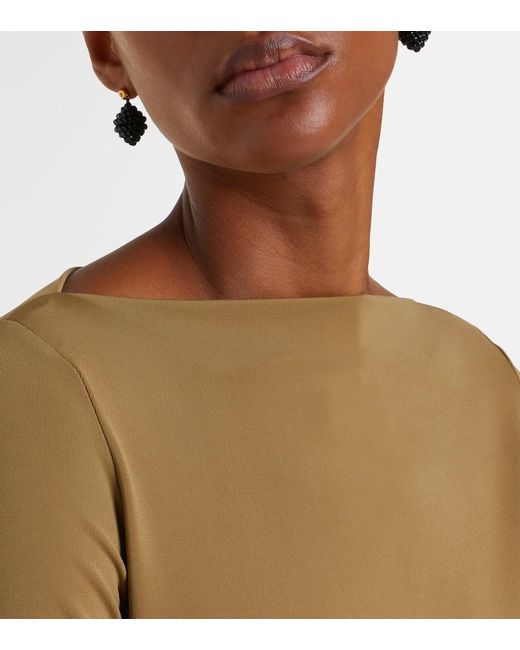 Max Mara Natural Gomma Jersey T-Shirt