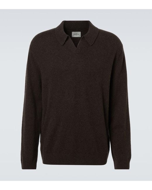 LeKasha Polopullover Gibson Aus Kaschmir in Black für Herren