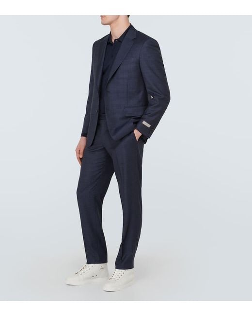 Christian Louboutin White Louis Leather High-Top Sneakers for men