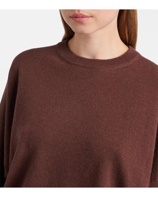 Brunello Cucinelli Brown Monili Cashmere Sweater