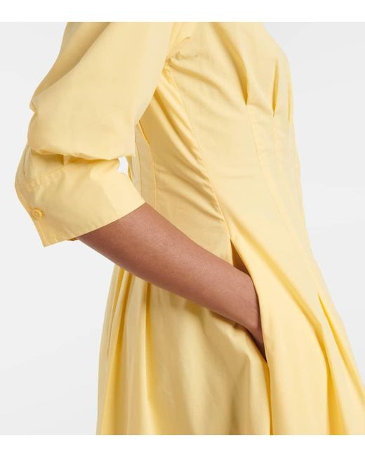 Abito Midi Jazz di Jonathan Simkhai in Yellow