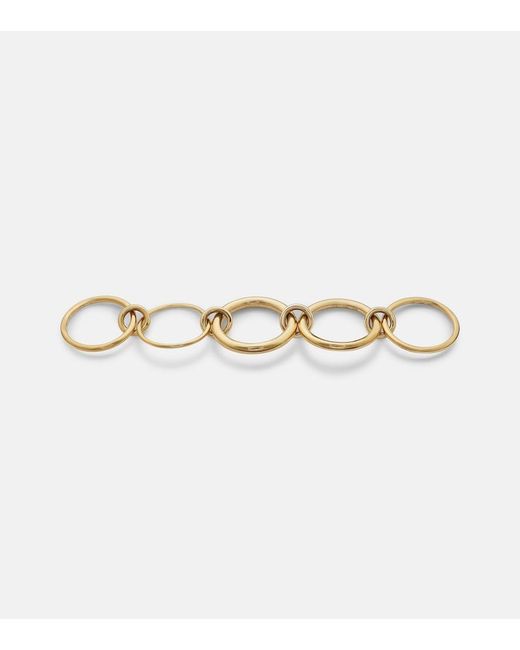 Spinelli Kilcollin Metallic Aquarius 18kt Gold Linked Rings