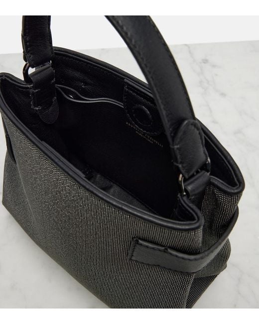Brunello Cucinelli Black Medium Shoulder Bag
