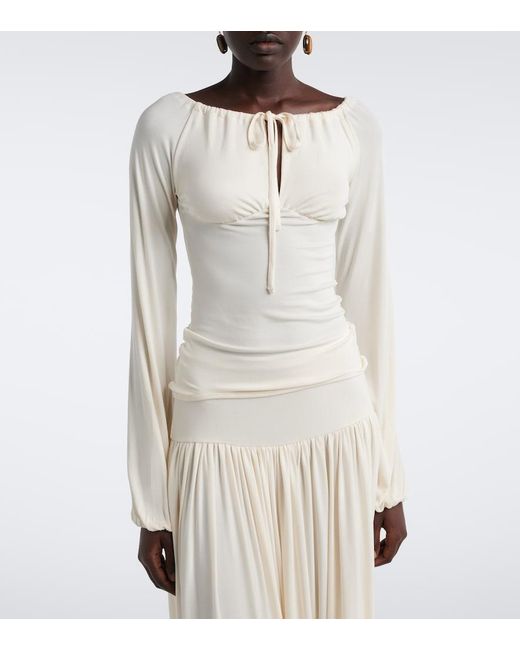 AYA MUSE White Elya Top