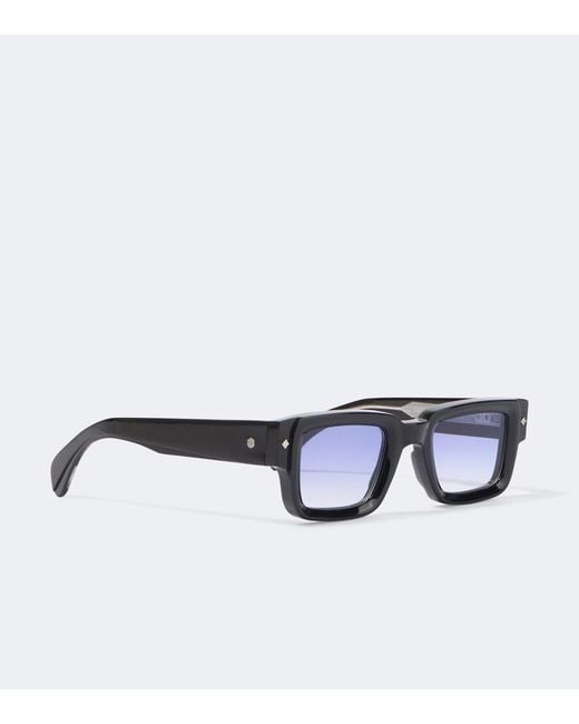 sato Blue Cervantes Rectangular Sunglasses for men