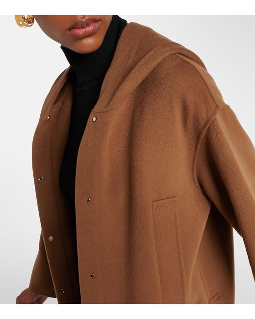 Max Mara Brown Park Wool Coat
