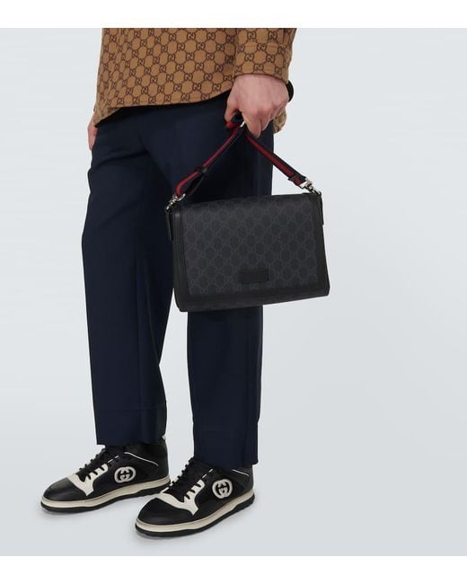 Gucci Umhängetasche Mit Gg in Black für Herren