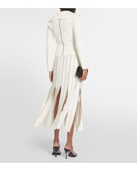 Jonathan Simkhai White Beckie Sweater