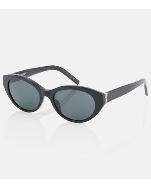 Saint Laurent Blue Sl M148 Cat-Eye Sunglasses