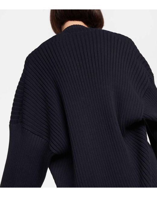 The Row Blue Maxikleid Elodie Aus Baumwolle