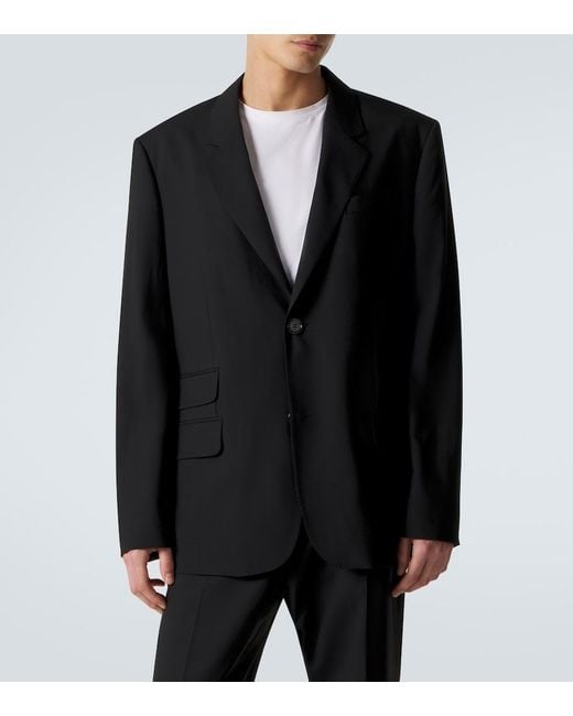 Blazer di AMI in Black da Uomo