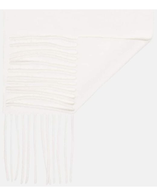 Sciarpa Victoire di The Row in White