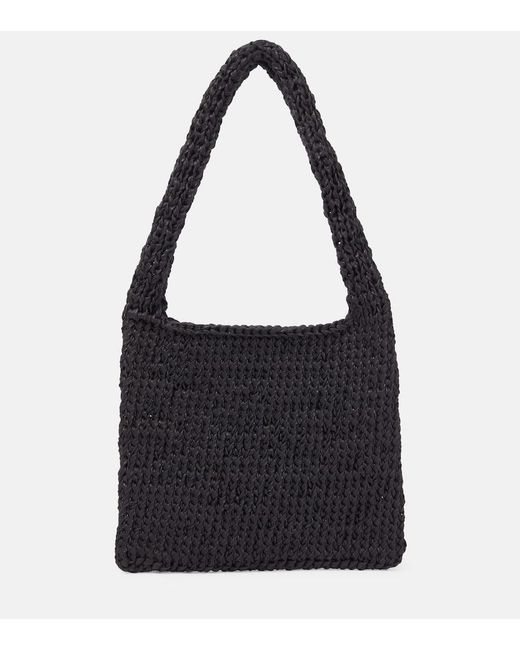 The Row Black Schultertasche Didion