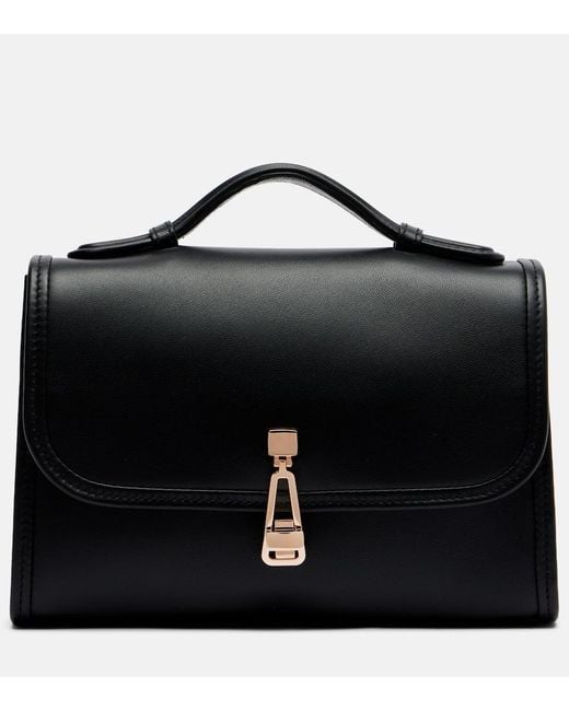 Gabriela Hearst Black Crossbody Bag Leonora Small Aus Leder