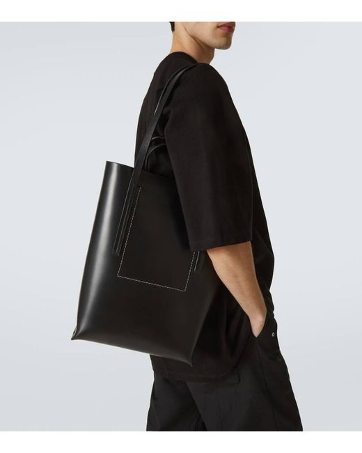 Borsa Medium di Rick Owens in Black da Uomo