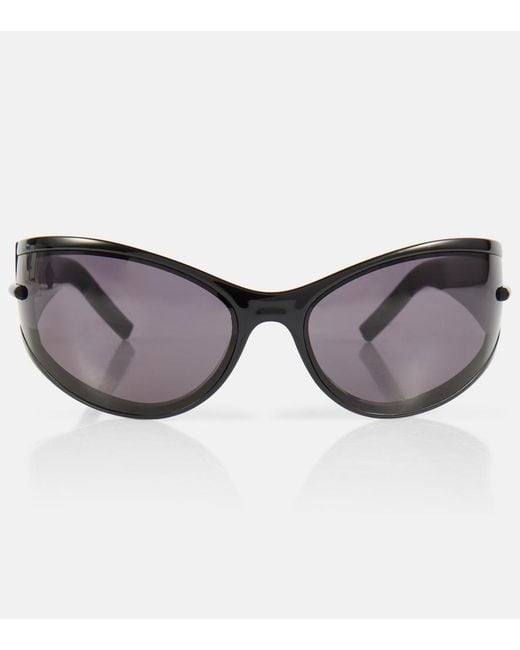 Givenchy Brown Rectangular Sunglasses