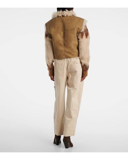Isabel Marant Natural Clara Reversible Vest
