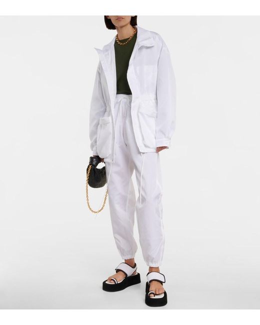 Wardrobe NYC White Utility Parka