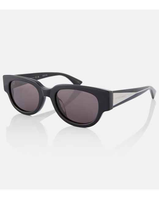 Bottega Veneta Brown Triangle Sunglasses