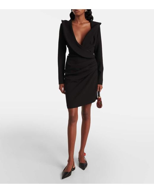 Magda Butrym Blue Slingback-Ballerinas Aus Leder