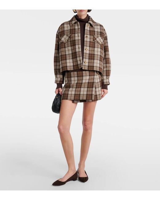 Manolo Blahnik Brown Lanza Bb Suede Ballet Flats