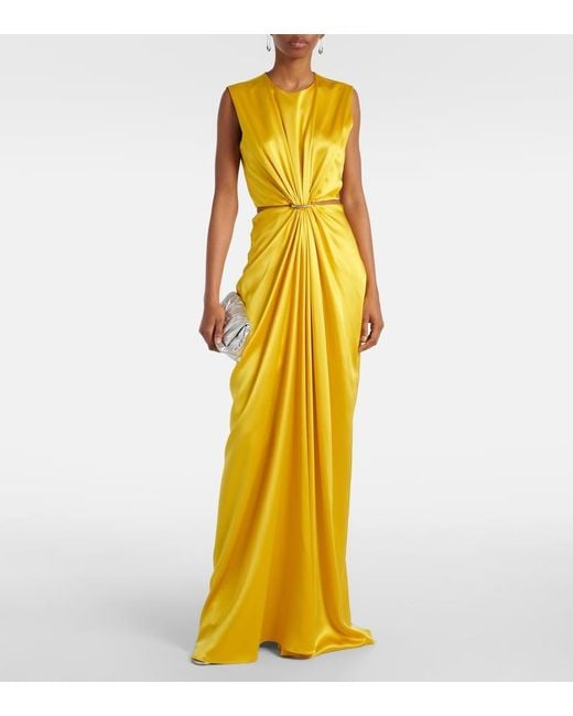 Max Mara Yellow 'Panaro' Dress