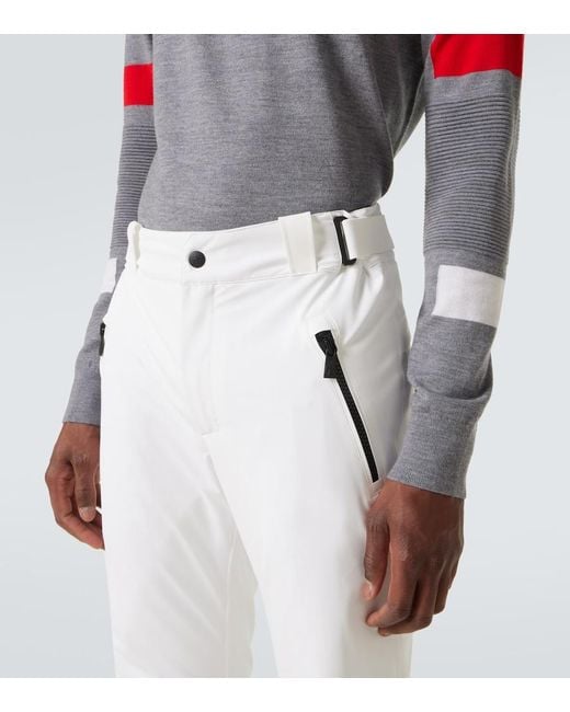 Toni Sailer White William Ski Pants for men