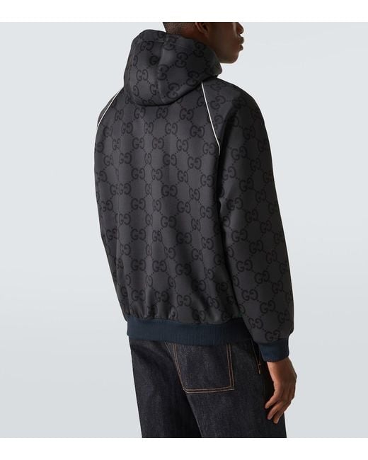 Giacca Jumbo Gg di Gucci in Black da Uomo