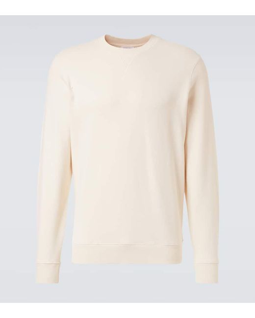 Sudadera De Algodon Sunspel de hombre de color Natural