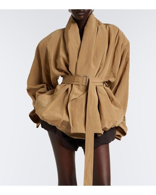 Magda Butrym Natural Belted Technical Jacket