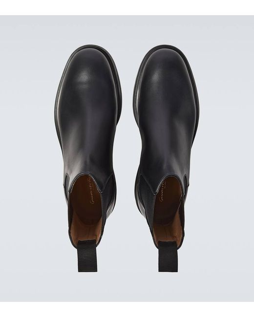 Botines Chester De Piel Gianvito Rossi de hombre de color Black