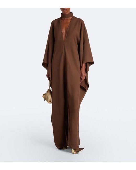 ‎Taller Marmo Brown Ooo Crepe Cady Kaftan