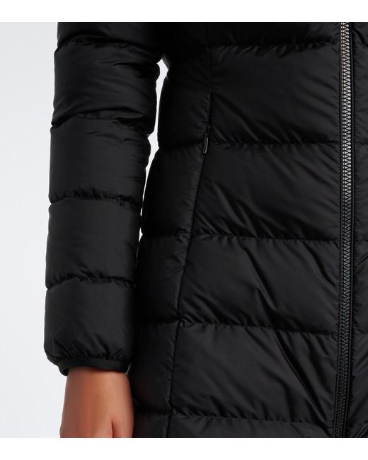 Moncler Black Technical Down Coat