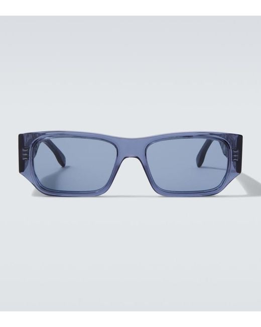 Fendi Eckige Sonnenbrille Ff Squared in Blue für Herren