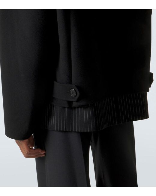 Acne Black Wool And Cashmere Jacket for men