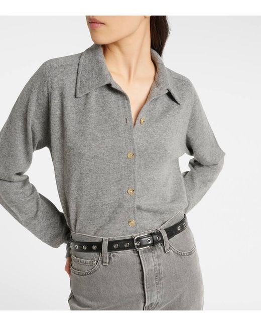 Totême  Black Verzierter Guertel Aus Leder