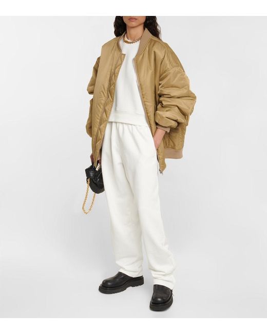 Wardrobe NYC White X Hailey Bieber Hb Cotton Fleece Sweatshirt