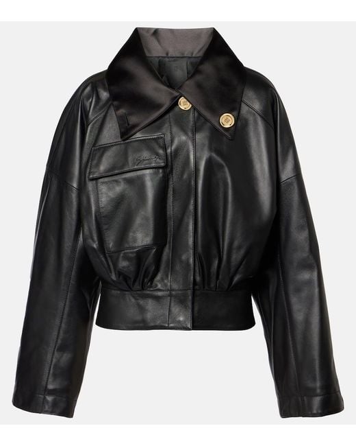 Giacca Cropped di Givenchy in Black