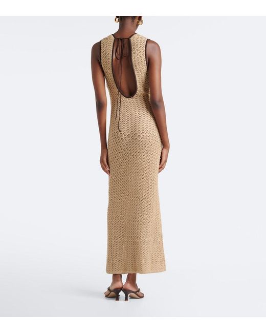Sir Natural Ellinor Crochet Cotton Maxi Dress