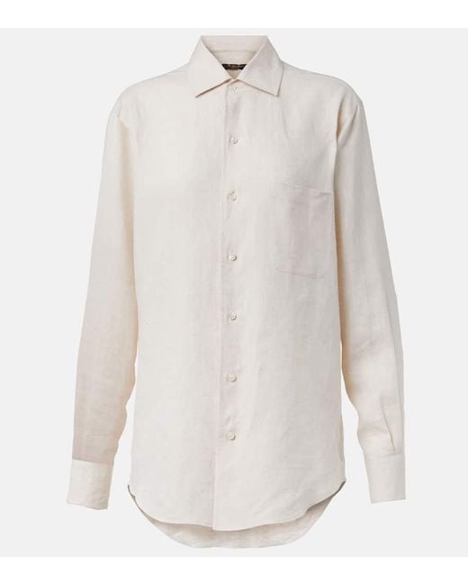 Camisa Andre De Lino Loro Piana de color White