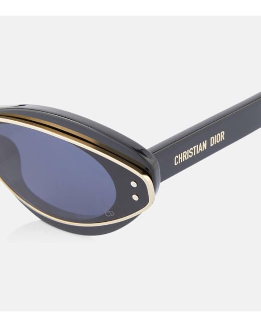 Dior Blue Diormeteor B1i Cat-eye Sunglasses