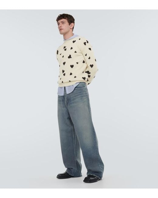 Marni Natural Wool And Alpaca Sweater for men