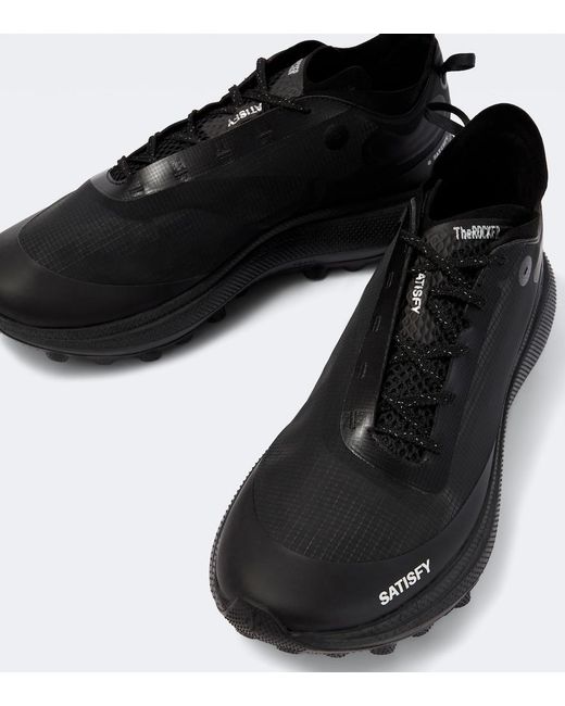 Satisfy Black Therocker Sneakers for men