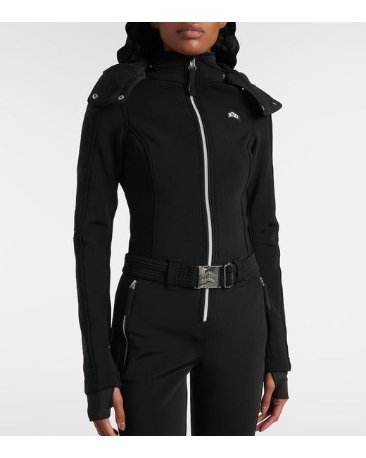Jet Set Black Belted Ski Suit