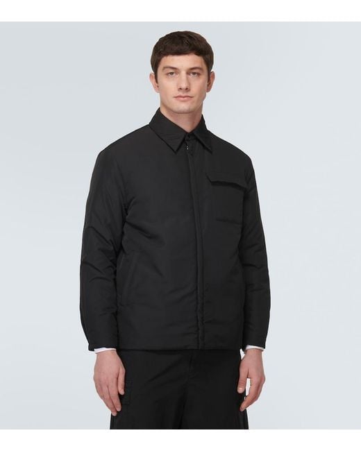 Valentino Black Toile Iconographe Reversible Jacket for men