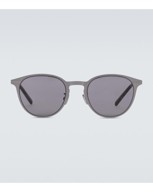 Dior Gray Dioressential Ru Metal Sunglasses for men