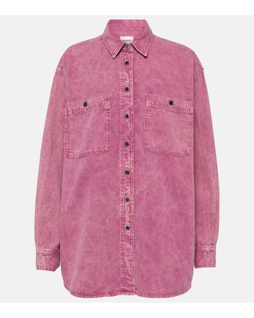 Camicia Di Jeans Verane di Isabel Marant in Pink